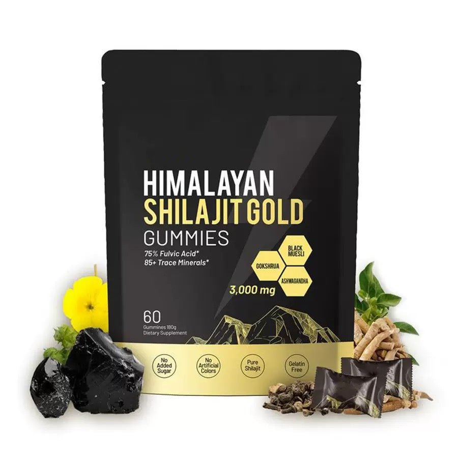 Immunity Booster | Shilajit Gold Gummies (60 count)