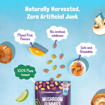 OmniMax Labs™ | Organic Mushroom Gummies