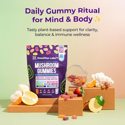 OmniMax Labs™ | Organic Mushroom Gummies