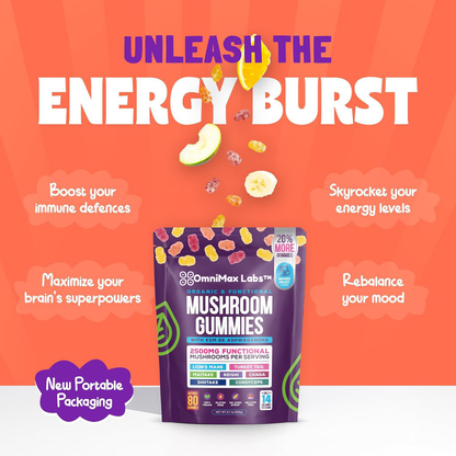 OmniMax Labs™ | Organic Mushroom Gummies