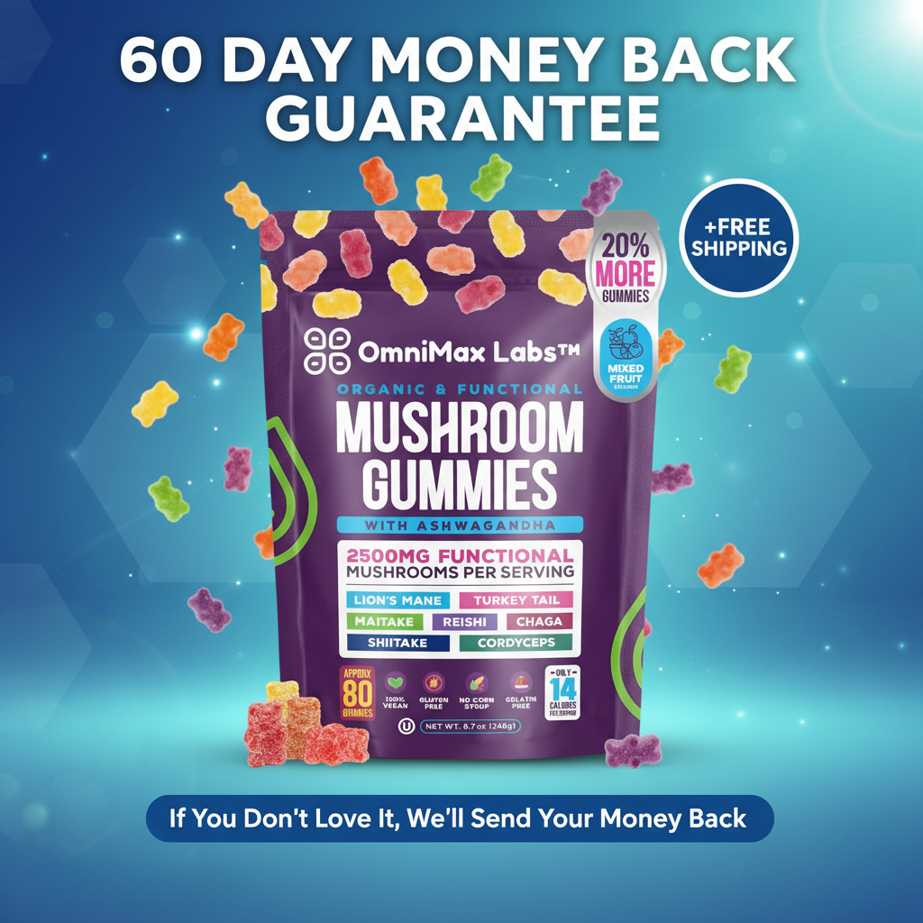 OmniMax Labs™ | Organic Mushroom Gummies